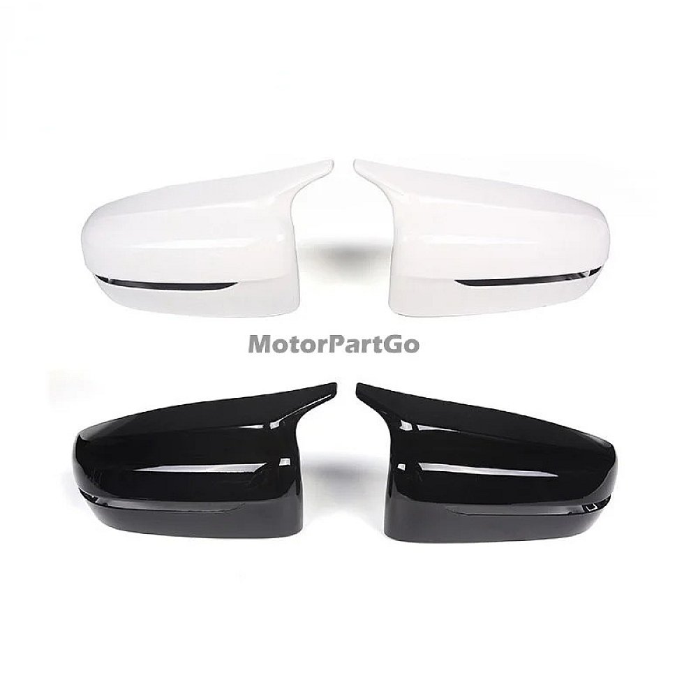 Black White replace Rearview ABS mirror cover 1 pair For BMW 3-SERIES G20 G28 LHD 2019UP  B534