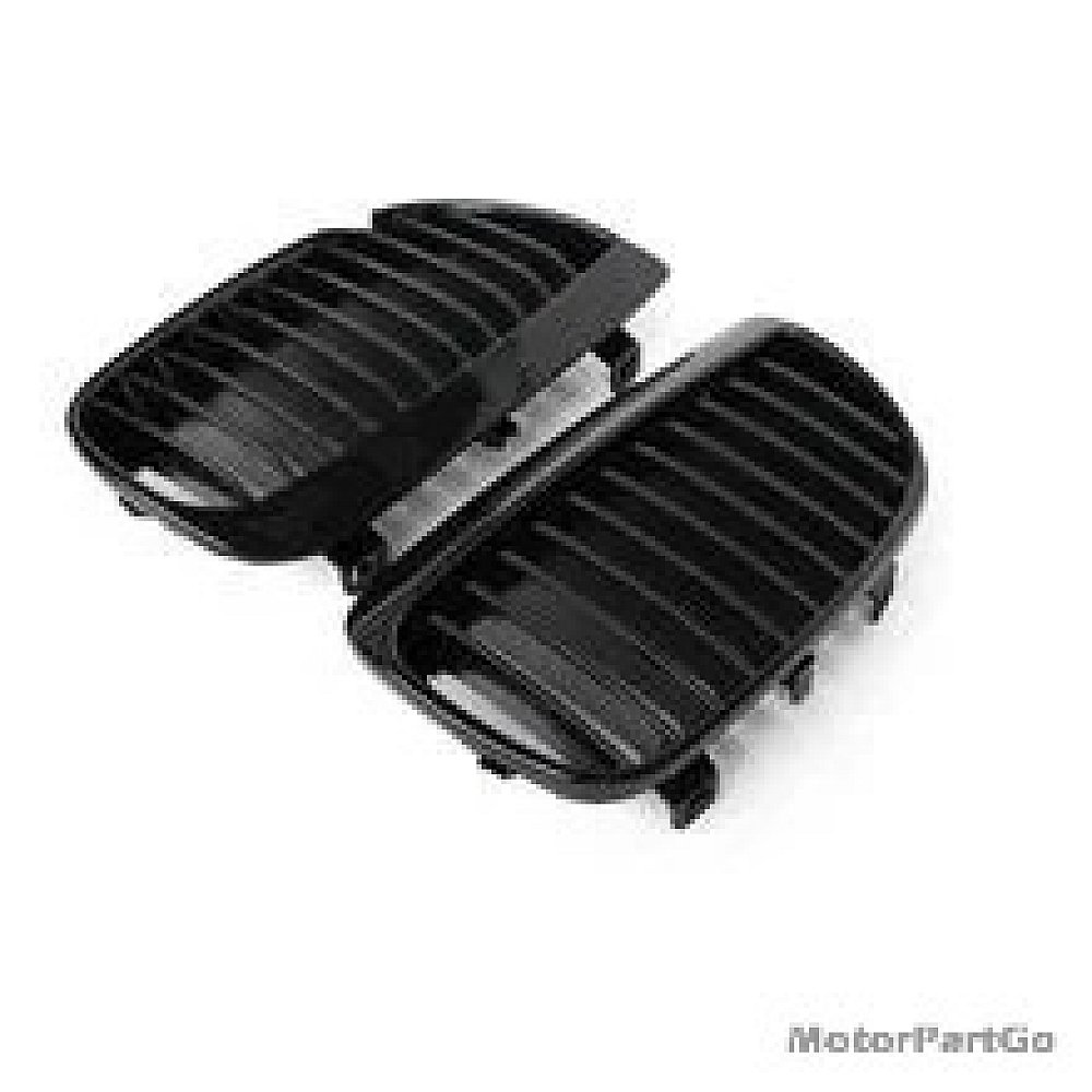 Gloss matt replace ABS front Grills 1 pair For BMW 1-SERIES F20 2015UP B543G