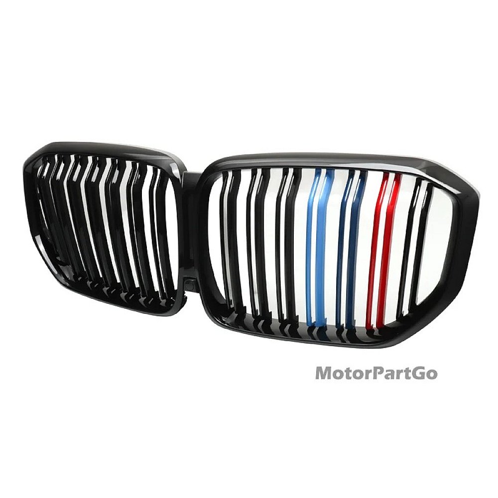 Gloss 3 Colors replace ABS front Grills 1 pair For BMW X5 G05 2019UP B547