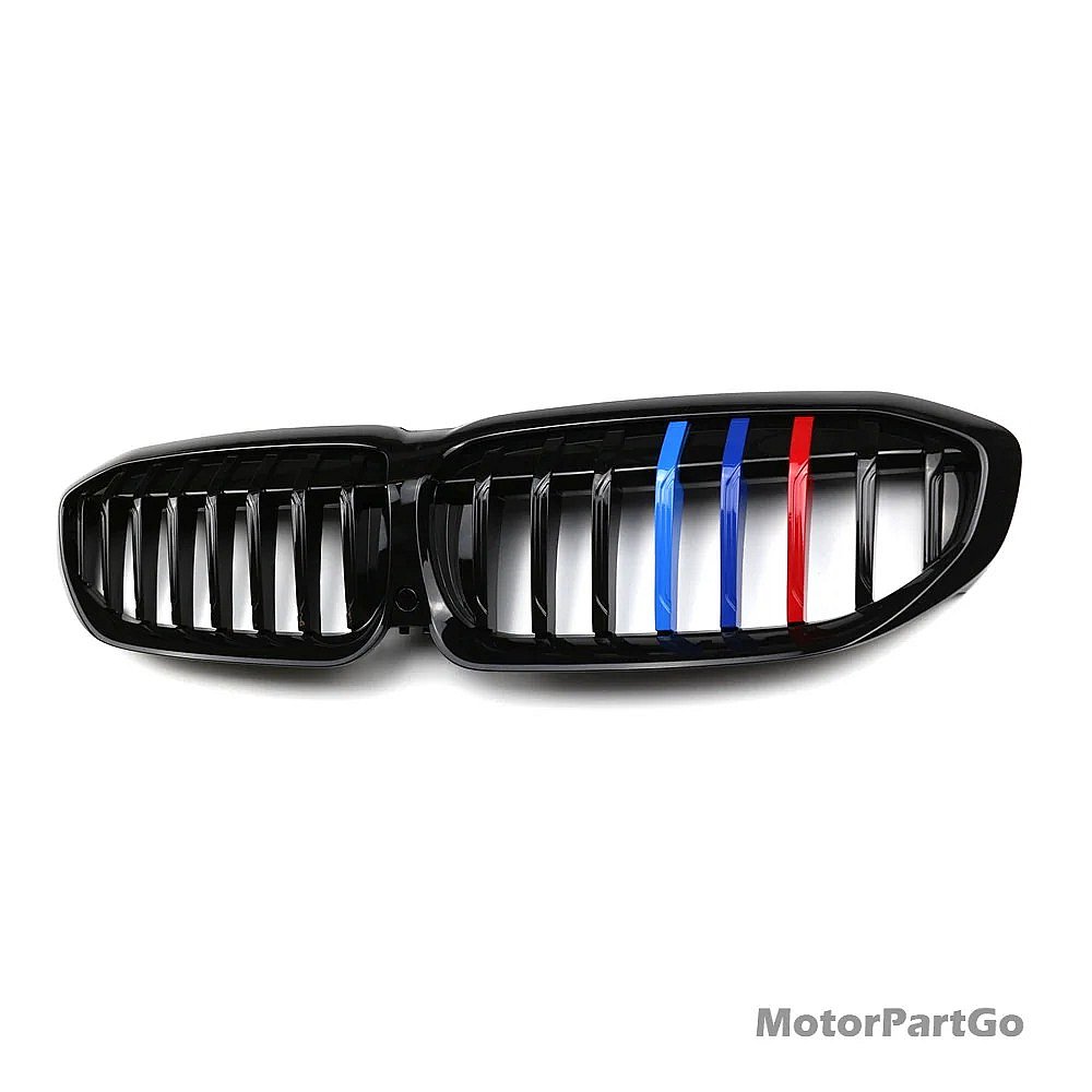 Gloss 3 Colors replace ABS front Grills 1 pair For BMW 3-SERIES G20 G28 2019UP  B548