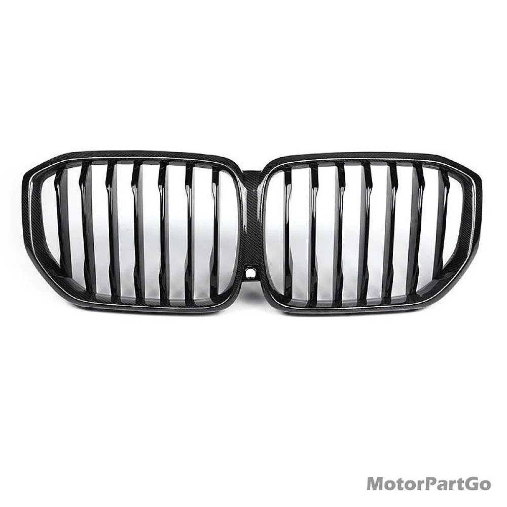 Carbon fiber replace front Grills 1 pair For BMW X5 G05 2019UP   B549