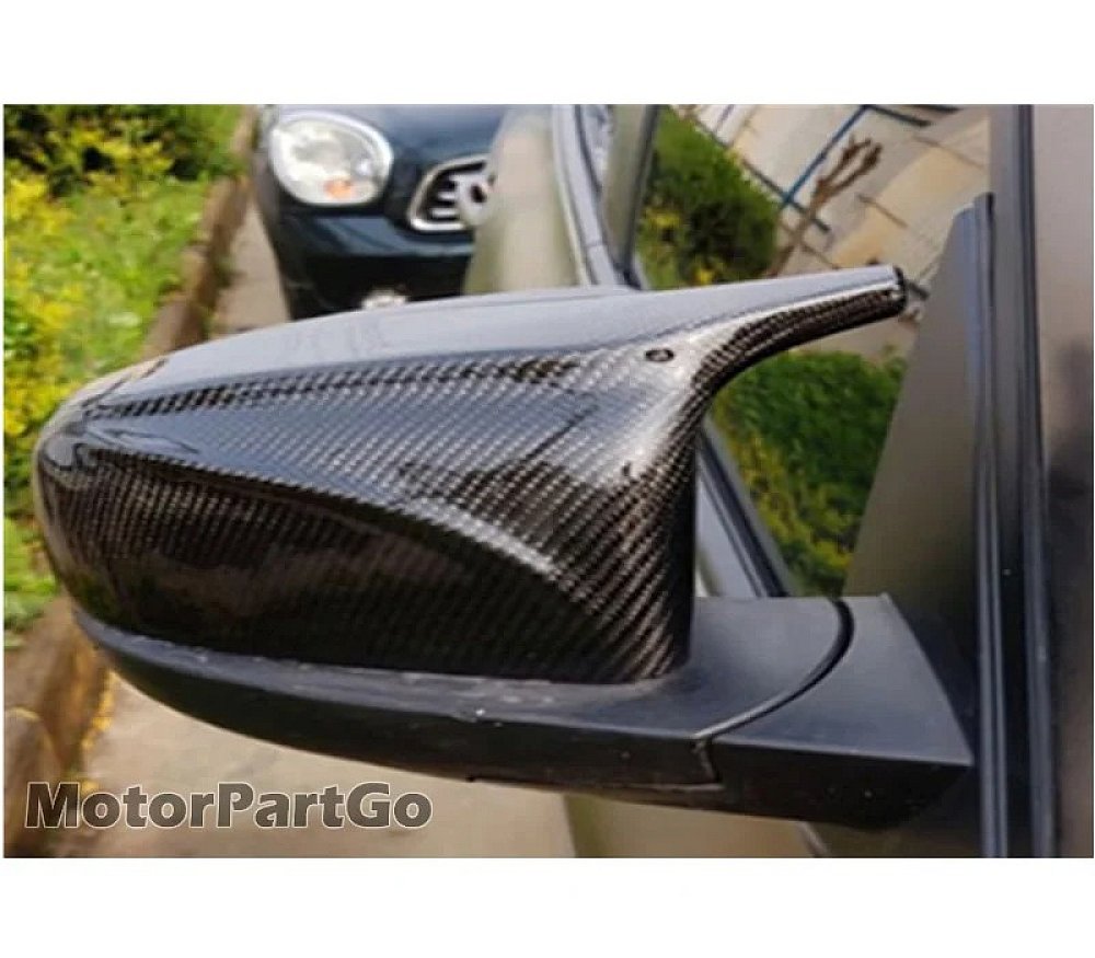 Carbon Fiber replace Rearview mirror cover 1 pair for BMW X5 X6 E70 E71 2007-2013 B558