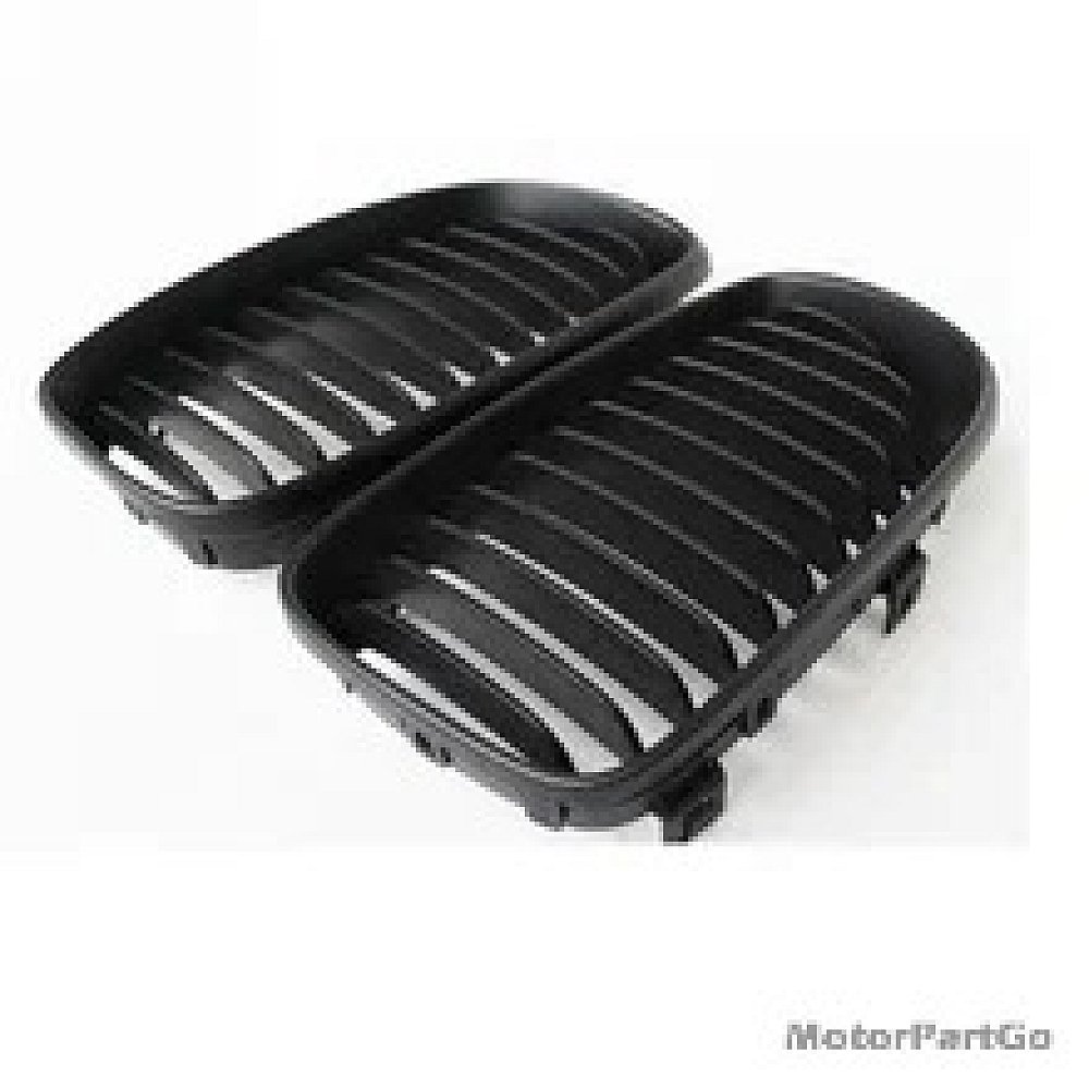 Gloss matt replace ABS front Grills 1 pair For BMW 1-SERIES E82 E88  B571