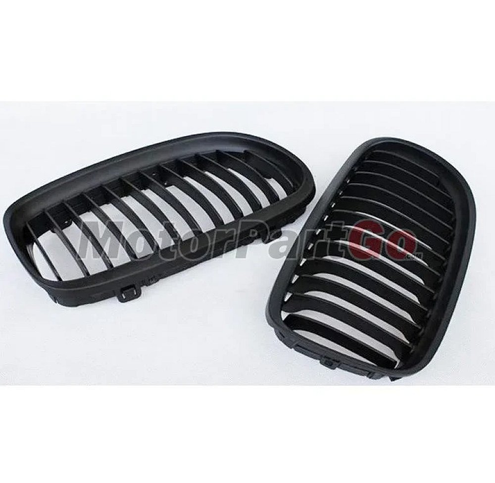 Gloss Matt single line replace ABS front Grills 1 pair For BMW 3-SERIES E90 2008-2011 B592