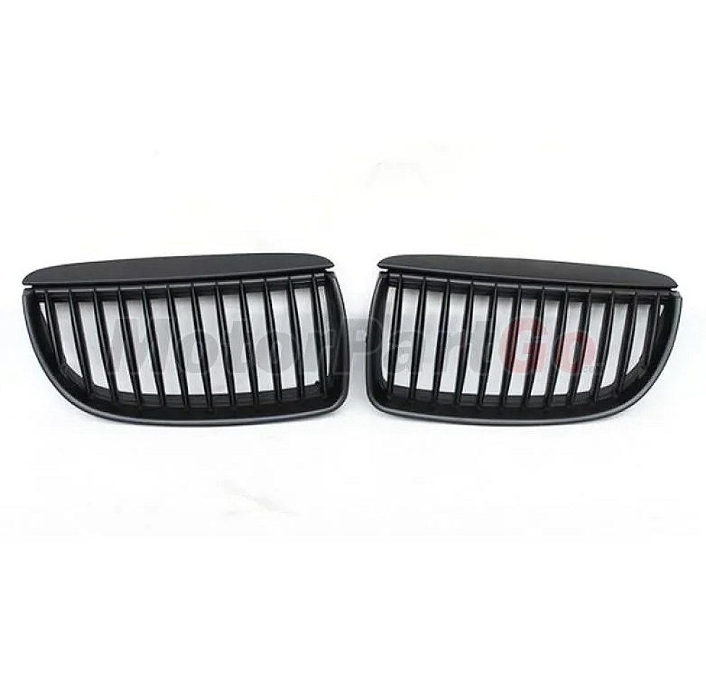 Gloss Matt single line replace ABS front Grills 1 pair For BMW 3-SERIES E90 2005-2007 B615