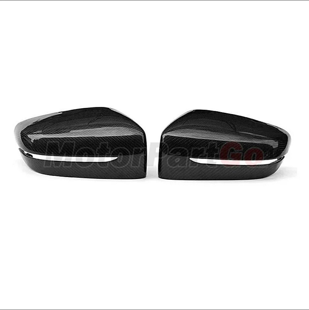 Carbon Fiber replace Rearview mirror cover 1 pair for BMW 5-SERIES G30 G38 7-SERIES G11 G12 LHD B641