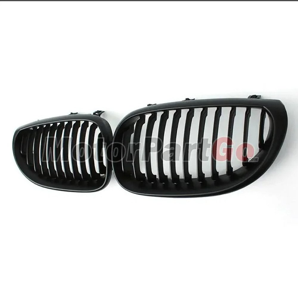 Gloss Matt single line replace ABS front Grills 1 pair For BMW 5-SERIES E60 E61 2004-2009 B650