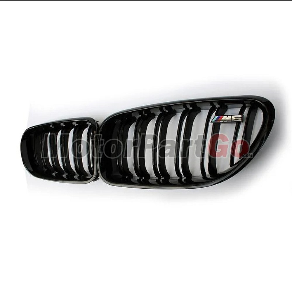 Gloss Matt dual line replace ABS front Grills 1 pair For BMW 6-SERIES F06 F12 F13 2010-2018 B652