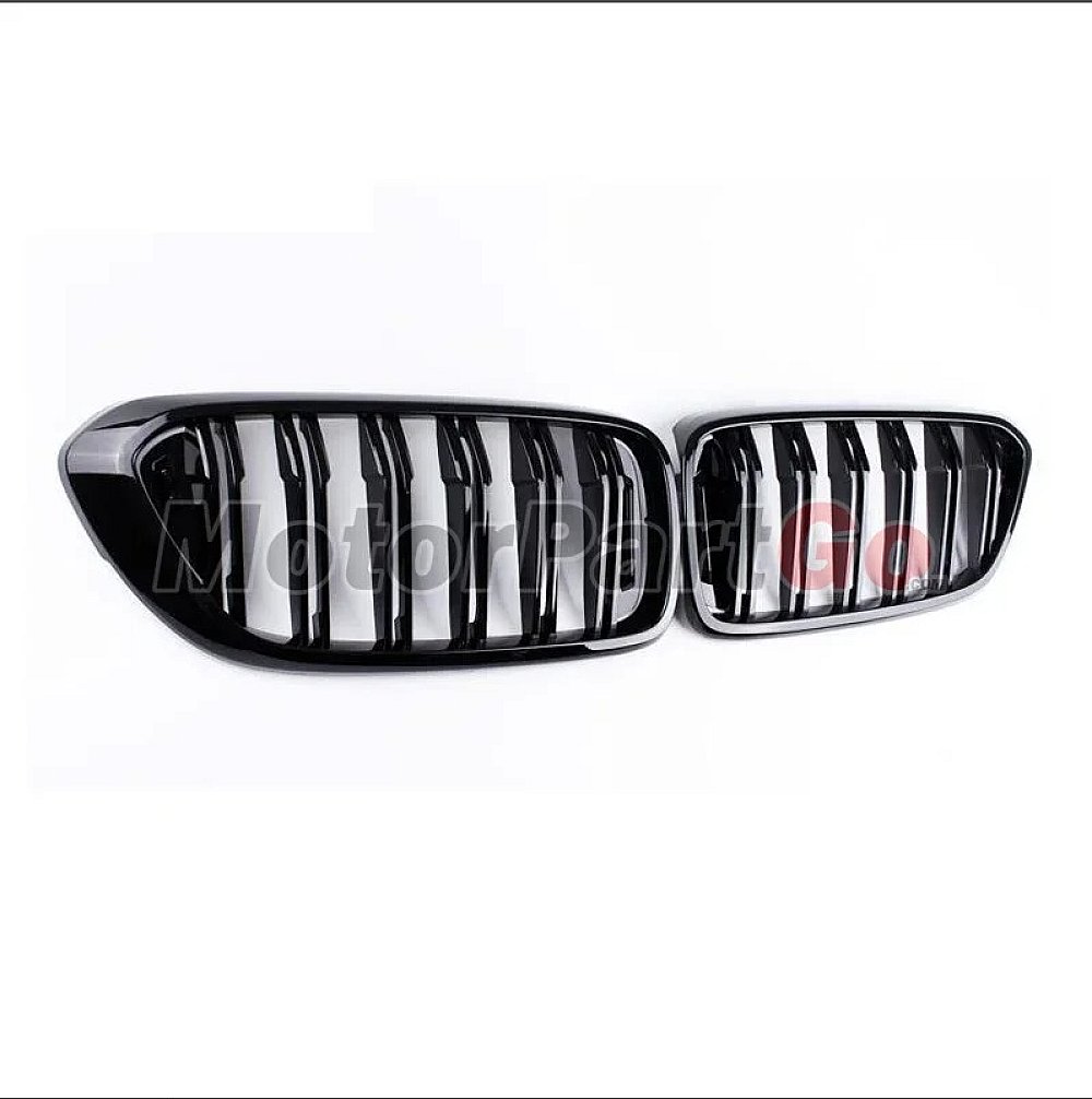 Gloss Matt dual line replace ABS front Grills 1 pair For BMW 6-SERIES GT G32 2018UP  B653