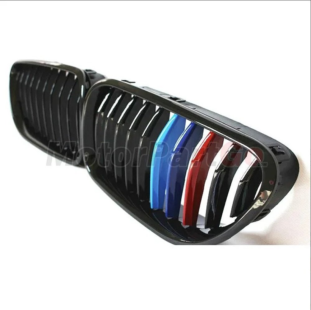 3 Colors Gloss single line replace ABS front Grills 1 pair For BMW 6-SERIES F06 F12 F13 2010-2018  B660