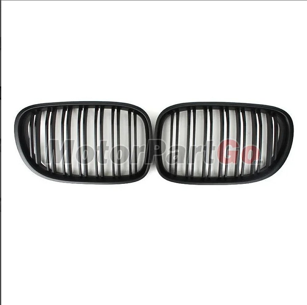 Gloss Matt dual line replace ABS front Grills 1 pair For BMW 7-SERIES F01 F02 F03 2010-2015  B663