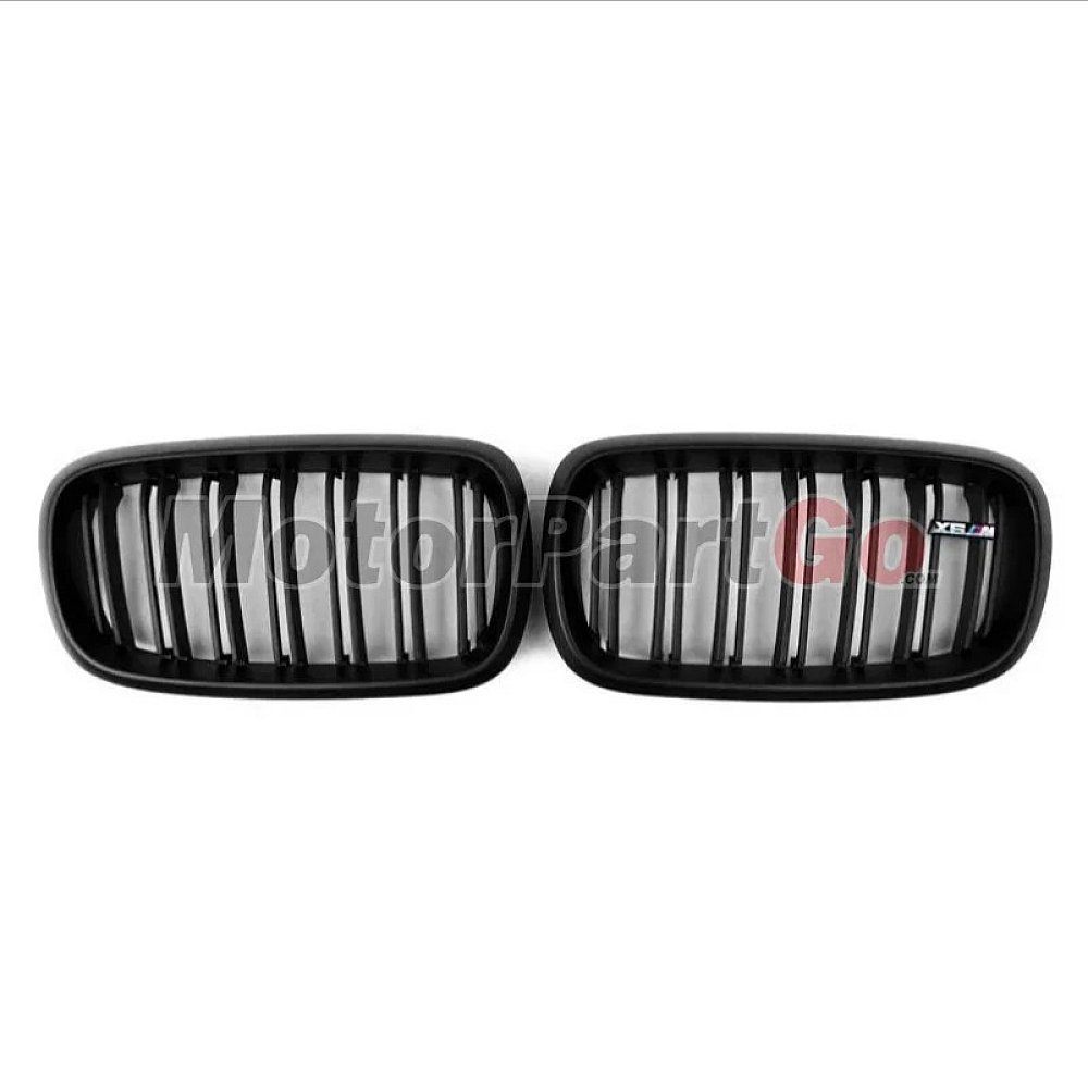 Gloss Matt dual line replace ABS front Grills 1 pair For BMW X5 X6 F15 F16 2015UP  B696