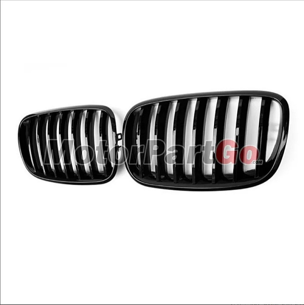 Gloss Matt single line replace ABS front Grills 1 pair For BMW X5 E70 X6 E71 2007-2013 B701