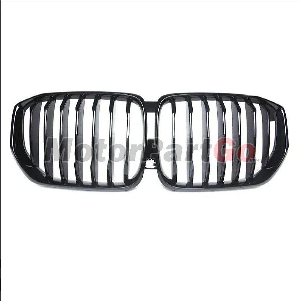Gloss single line replace ABS front Grills 1 pair For BMW X5 G05  B704