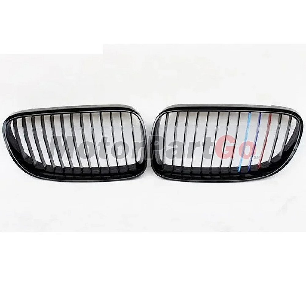 3 Colors Gloss single line replace ABS front Grills 1 pair For BMW 3-SERIES E92 E93 M3 2010-2013  B731
