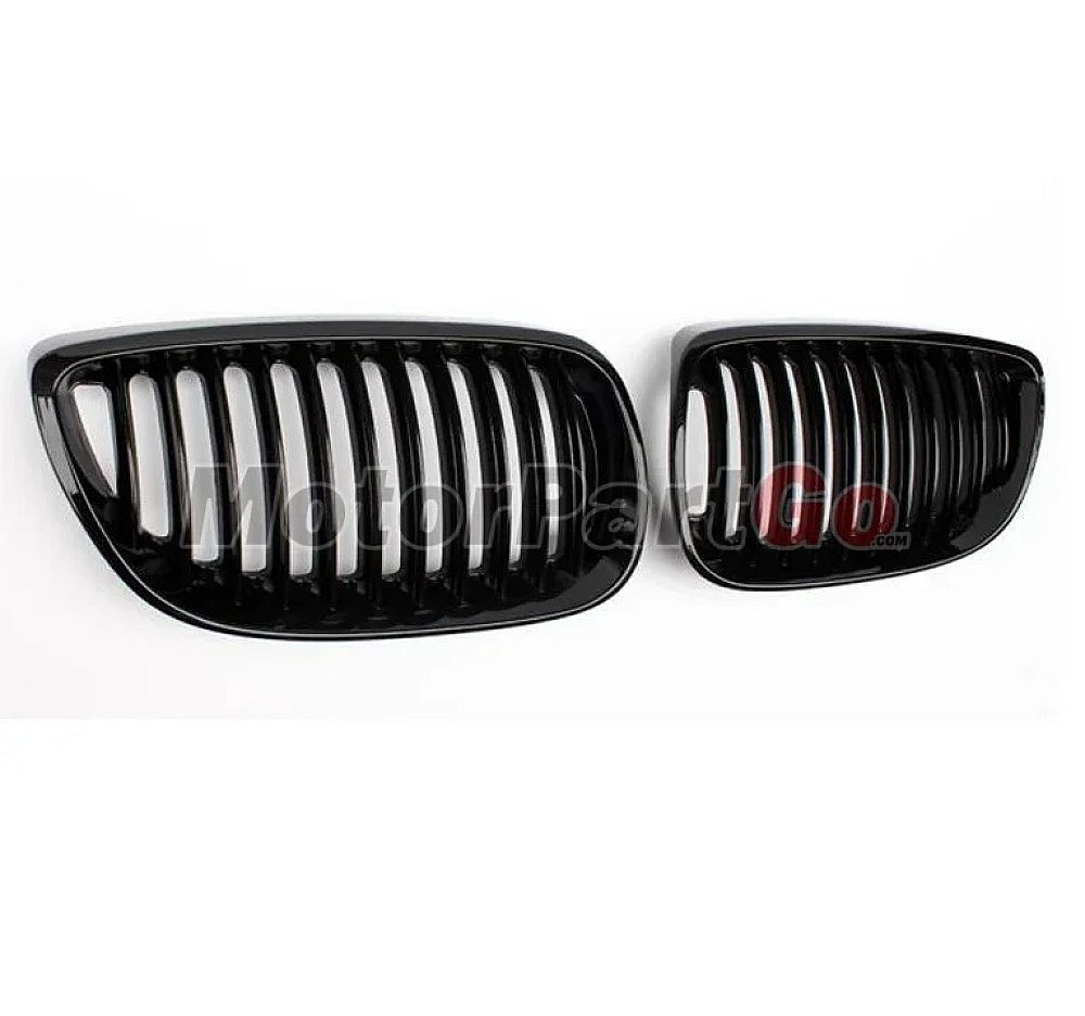 Gloss Matt single line replace ABS front Grills 1 pair For BMW 3-SERIES E92 E93 M3 2006-2009 B734