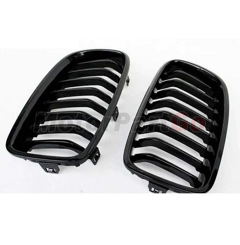 Gloss Matt single line replace ABS front Grills 1 pair For BMW 3-SERIES F30 F35 320 328 2012-2018 B739