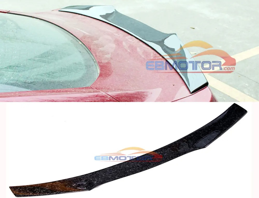 A Style New Best Forged Carbon Fiber rear lip Spoiler wing For Ford Mustang Coupe 2doors 2015UP F002D
