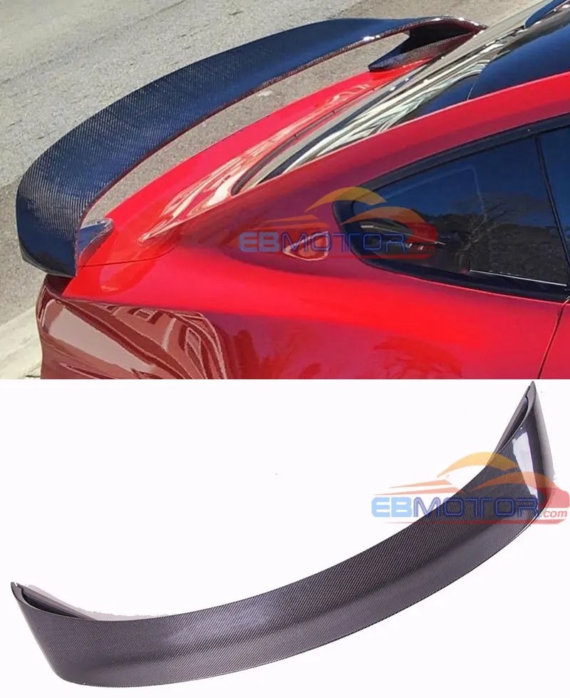 OE style Real Carbon Fiber Rear Spoiler for Mustang GT350R 2015-2018