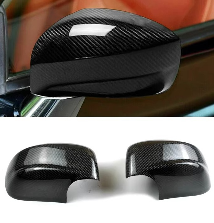 Real Carbon fiber Mirror Cover 2Pcsr For Nissan GTR R35 2008-2020