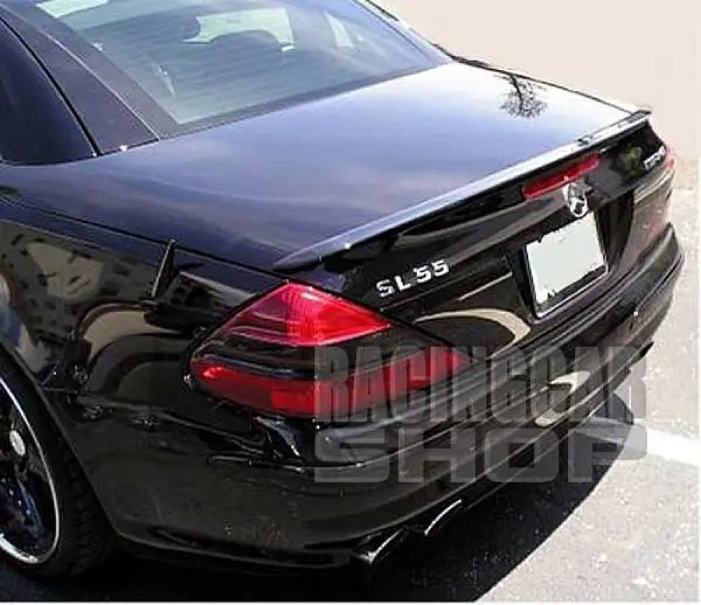 UNPAINTED AMG TYPE TRUNK SPOILER fit for BENZ R230 SL350 SL500 SL550 SL600 SL55 SL63 SL65 2003-2010 M002F