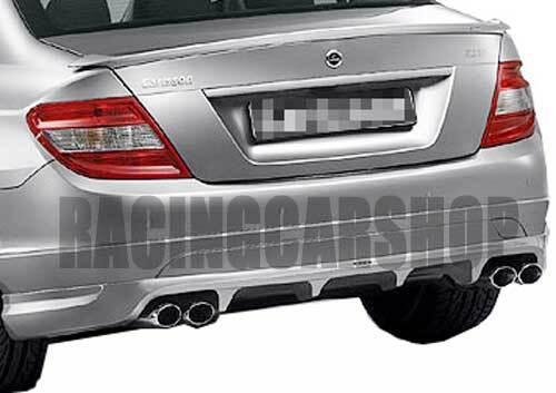 UNPAINTED PU Primer TRUNK LIP SPOILER For MERCEDES BENZ W204 C-CLASS 2007-2012