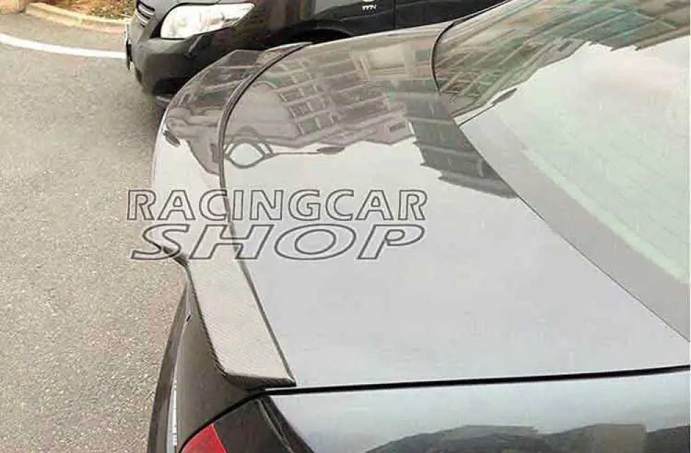 V style real CARBON FIBER TRUNK LIP SPOILER fit for BENZ W204 SEDAN 4D C200 C250 C300 C350 C63AMG 2008-2013 M033