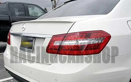 UNPAINTED AMG STYLE TRUNK BOOT LIP SPOILER fit for BENZ W212 E-CLASS E300 E350 E63AMG E550 E320 2010UP M042F