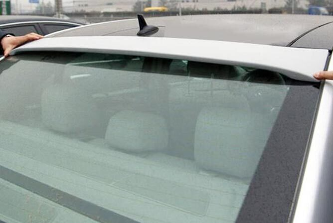 UNPAINTED FRP PRIMER L TYPE ROOF SPOILER FOR MERCEDES BENZ W212 E-Class 10-13
