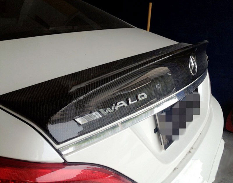 Real Carbon Fiber Trunk lip Spoiler For BENZ CLS-CLASS W218 C218 12UP