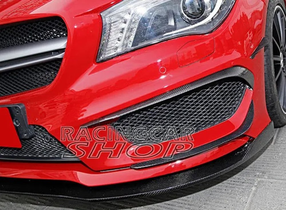 Real Carbon Fiber air knife For Mercedes Benz W117 Cla250 Amg Pakage 6Pcs/Set  M066