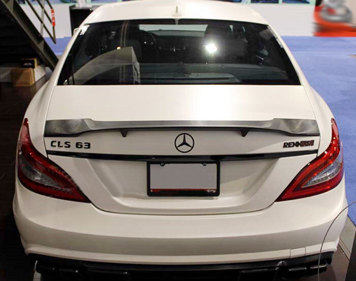 UNPAINTED FRP PRIMER TRUNK SPOILER FOR MERCEDES BENZ W218 C218 4D Cls300 350 500