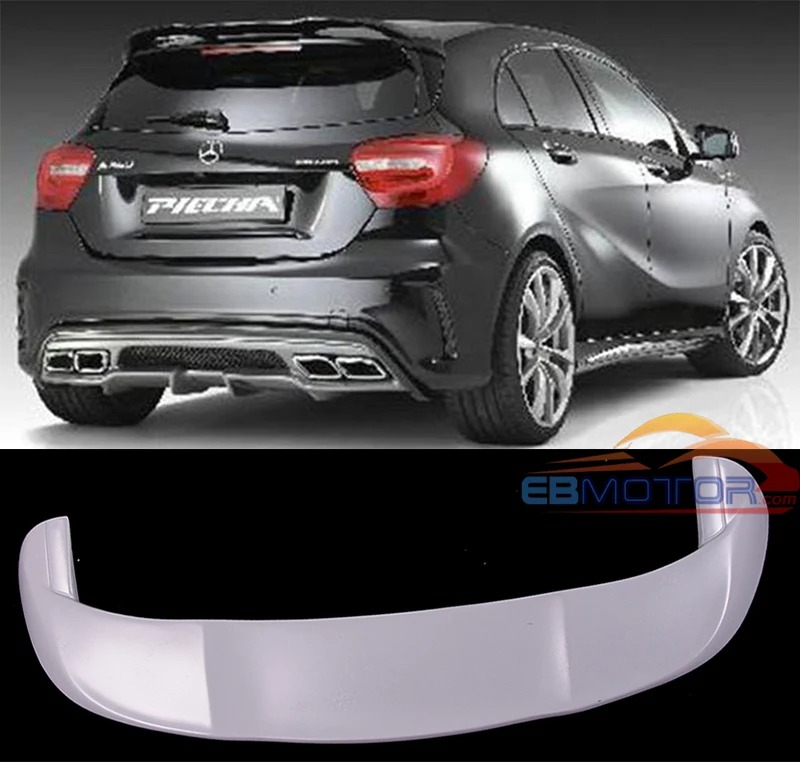 UNPAINTED P style Rear Roof Spoiler for W176 A-Class A180 A200 A250 A260 A456 2013UP M083F
