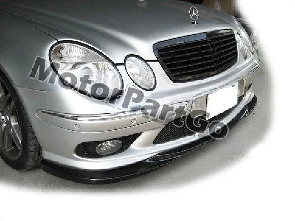 FRONT BUMPER ADD LIP SPOILER for Mercedes BENZ E-Class W211 E55 2003-2006  M084F