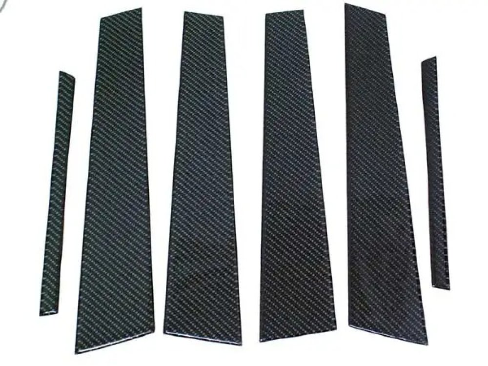 REAL CARBON DOOR PILLAR PANEL for MERCEDES BENZ W203 C CLASS M096B