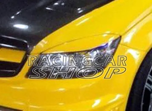 UNPAINTED Eyebrows Eyelids 1pair for Mercedes Benz W204 C180 C200 C300 C350 C63 2008-2012 M099EF