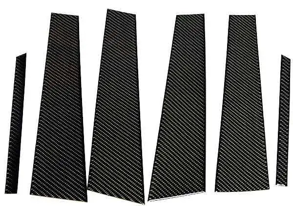 REAL CARBON FIBER DOOR PILLAR PANEL for Mercedes BENZ W212 M107B