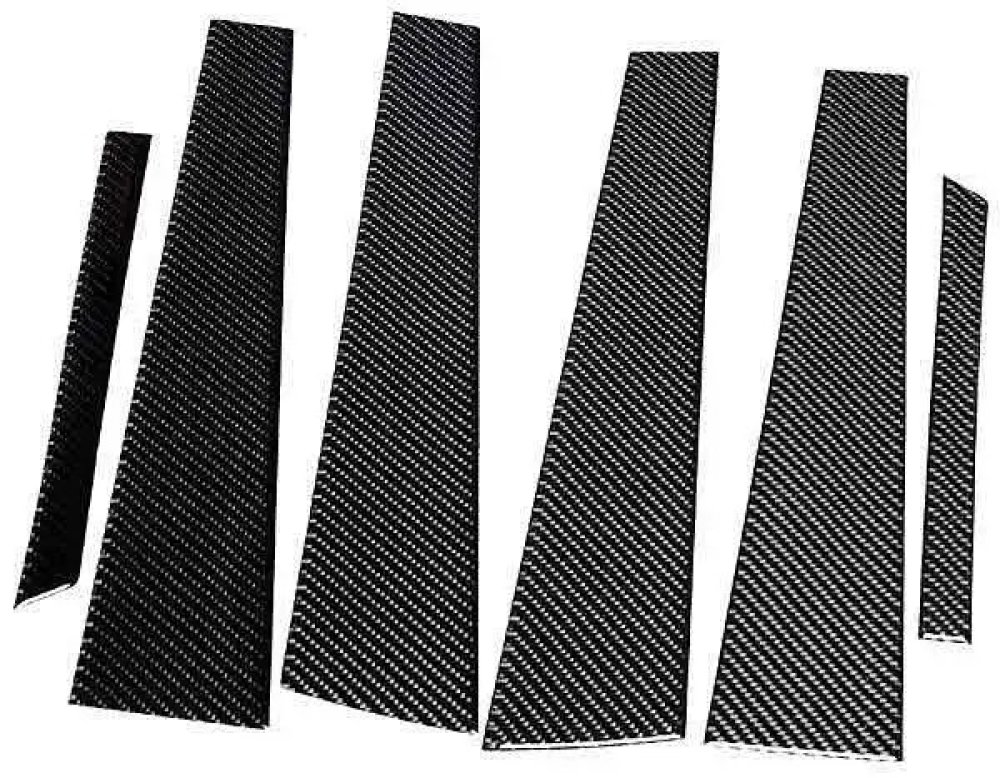 REAL CARBON FIBER DOOR PILLAR PANEL for Mercedes BENZ W220  M110B