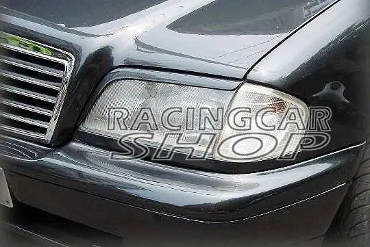 UNPAINTED EYELID EYEBROW EYELIDS EYEBROW 1PAIR for Mercedes Benz W202 C class W202 5D 4D 93-00 M118EF