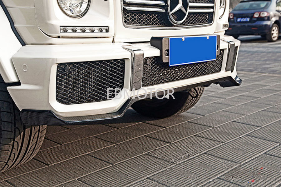 REAL CARBON FIBER FRONT LIP SPOILER FOR BENZ W463 G63 G65