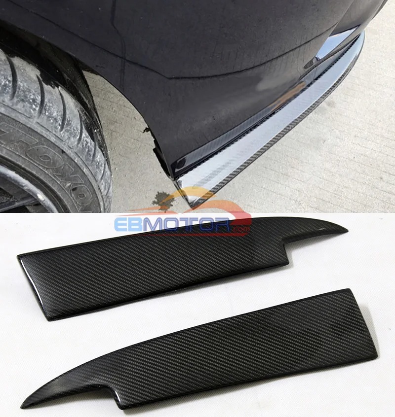 MIX Style CARBON FIBER Rear Bumper Splitter For Mercedes Benz CLA W117 CLA250 CLA260 CLA45 AMG 2013-2016 M165
