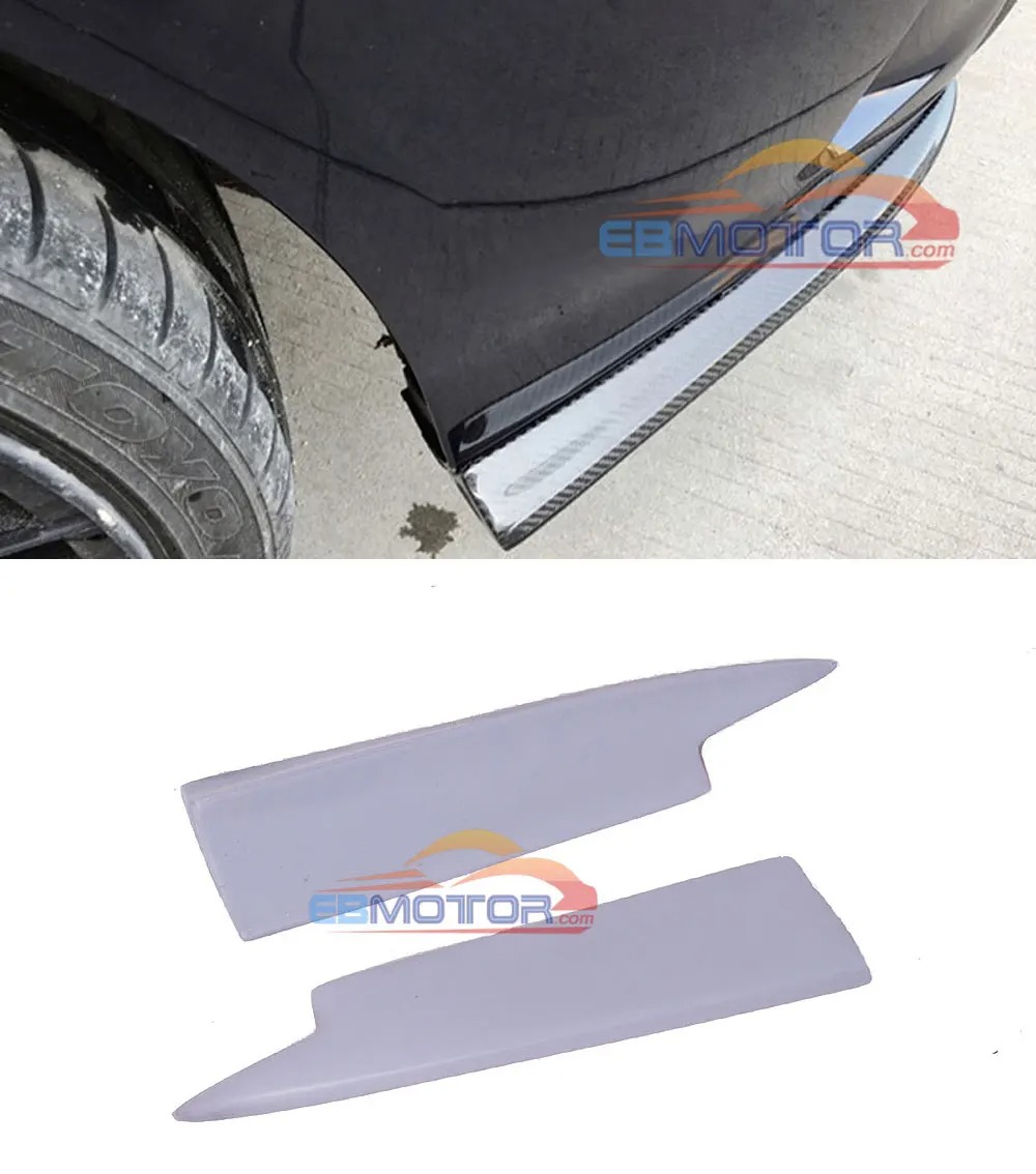 UNPAINTED MIX Style fiber glass Rear Bumper Splitter For Mercedes Benz CLA W117 CLA250 CLA260 CLA45 AMG 2013-2016 M165F