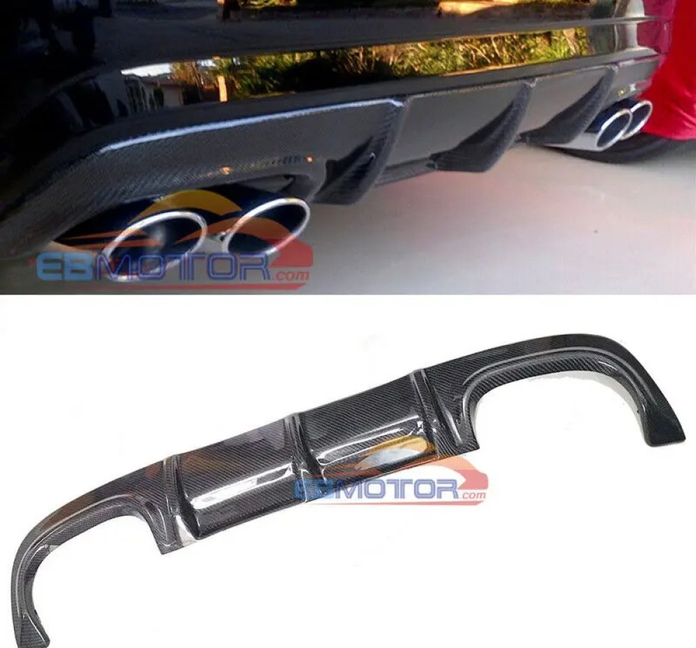 Carbon Fiber Bumper Diffuser For Mercedes Benz W216 CL63 CL65 AMG 06-10 M179