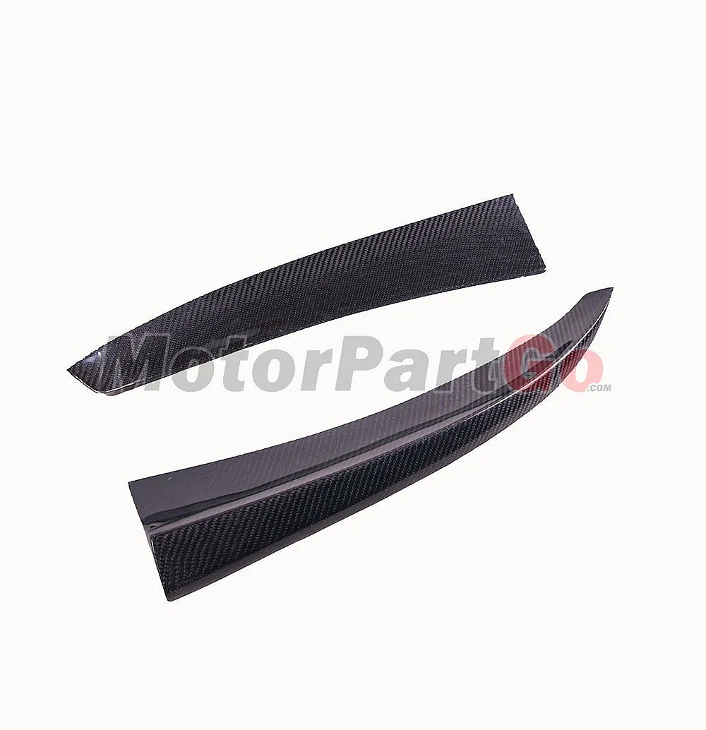Carbon Fiber Rear Bumper Side Splitter side Aprons Winglets for Mercedes Benz C class W205  2014 - 2018 M180