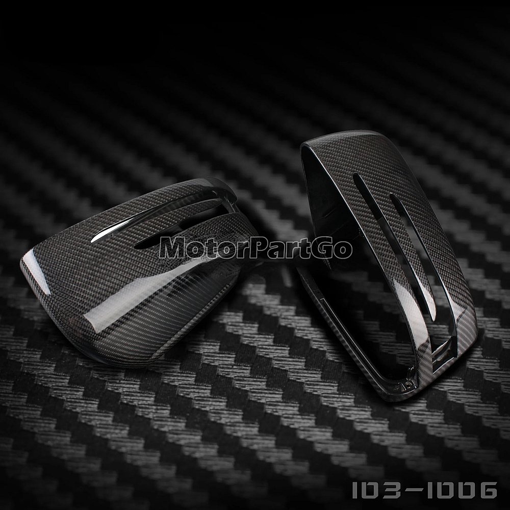 Real Carbon Fiber Mirror Cover 1 pair for Mercedes Benz w246  2007-2014 M220M