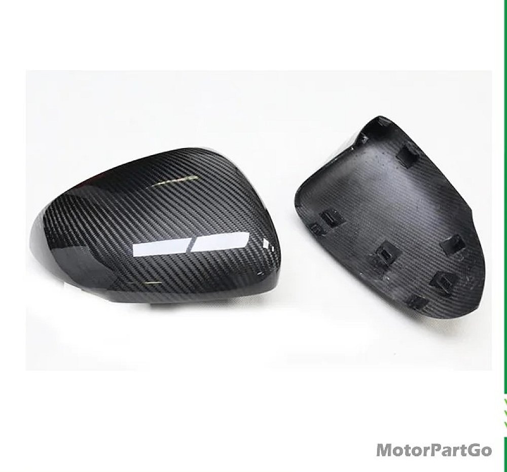 Real DRY Carbon Fiber Mirror Cover Exchange original 1 pair for Merdedes-Benz A Class W177 CLA Class W118 2019