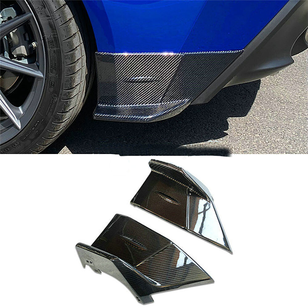 Carbon Fiber Diffuser Splitter Side Skrit For Toyota GR86 ZN8 Subaru BRZ ZD8