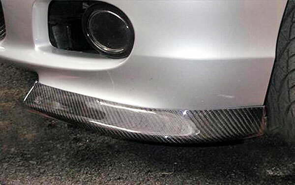 Real CARBON Fiber FRONT SPLITTER SPOILER 1 PAIR FOR BMW E46 2D 4D MTECH M Sport