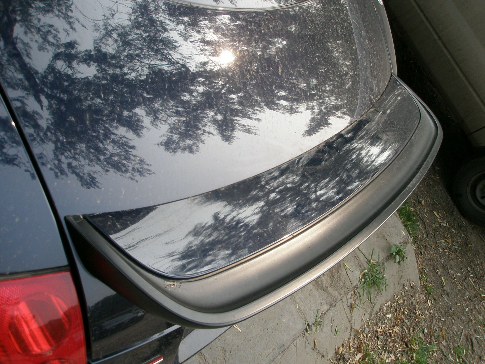 Fiber Glass FRP Primer Rear Trunk Lip Spoiler For Audi TT MK1 8N 1998 - 2006
