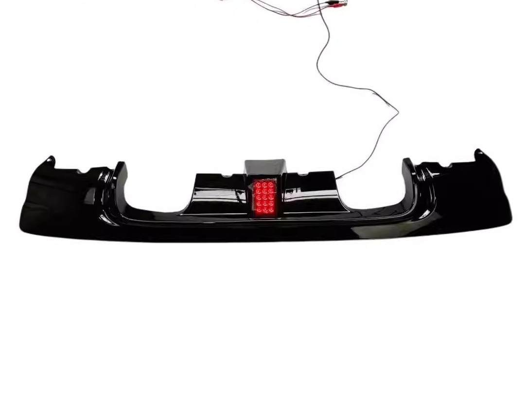CSL STYLE Plastic glossy black LED Diffuser 4P EXHAUST FOR BMW E46 M3 2001-2006